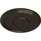 Ekena Millwork Medea Ceiling Medallion (Fits Canopies up to 5 1/2"), Hand-Painted Stone Hearth, 16 1/2"OD x 1 1/2"P CM16MDSHF - alternate 3